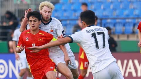 Trực tiếp U23 Kyrgyzstan 1-1 U23 Việt Nam: VAR từ chối 11m của Việt Nam 